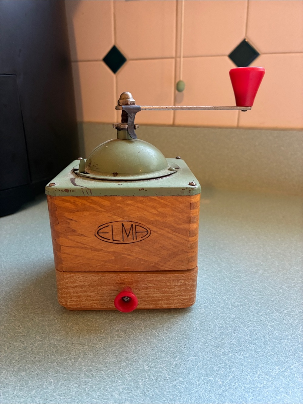 ELMA Vintage Hand Coffee Grinder